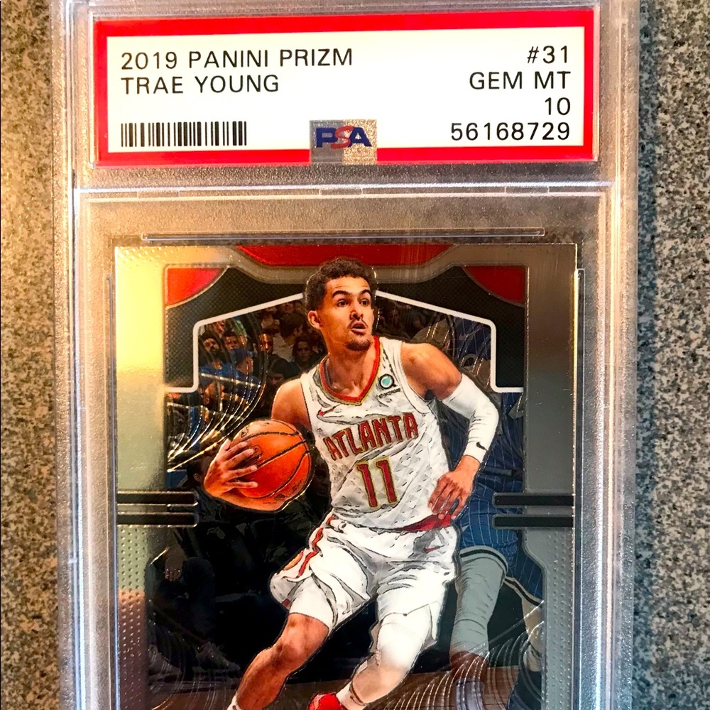 Trae Young 2019-20 Panini Prizm PSA 10 GEM MINT 2nd Year Atlanta Hawks #31